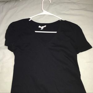 Black V Neck